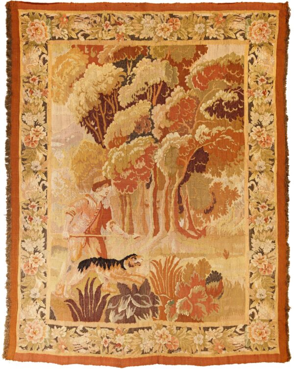 Antique Flemish Tapistry Rug