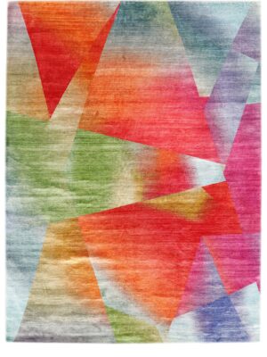 Prism Rainbow Contemporary Rug