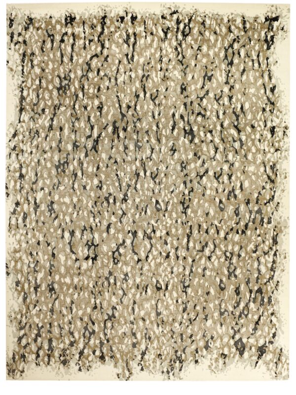 Serval Graphite Contemporary Rug