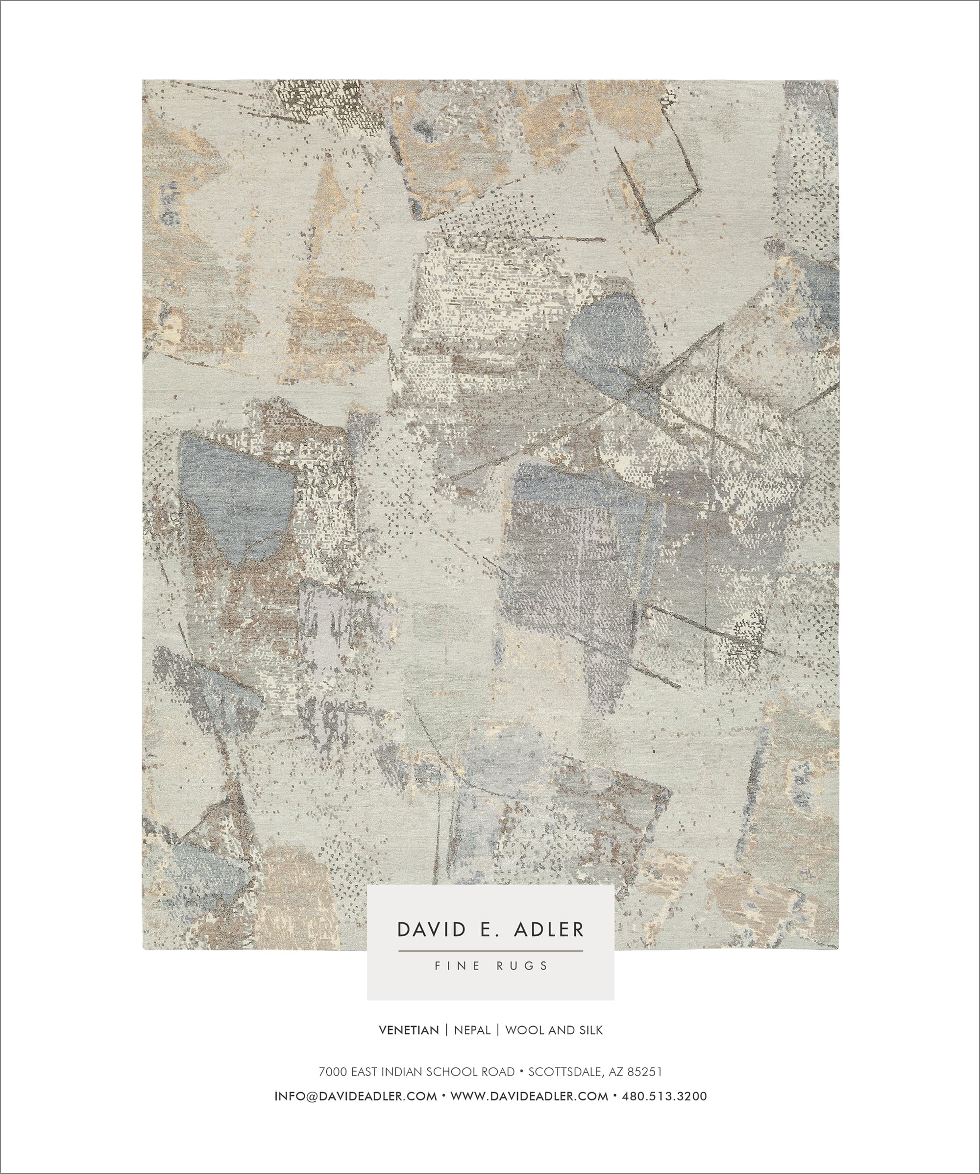 Luxe Magazine January/February 2020 Issue, David E. Adler Fine Rugs