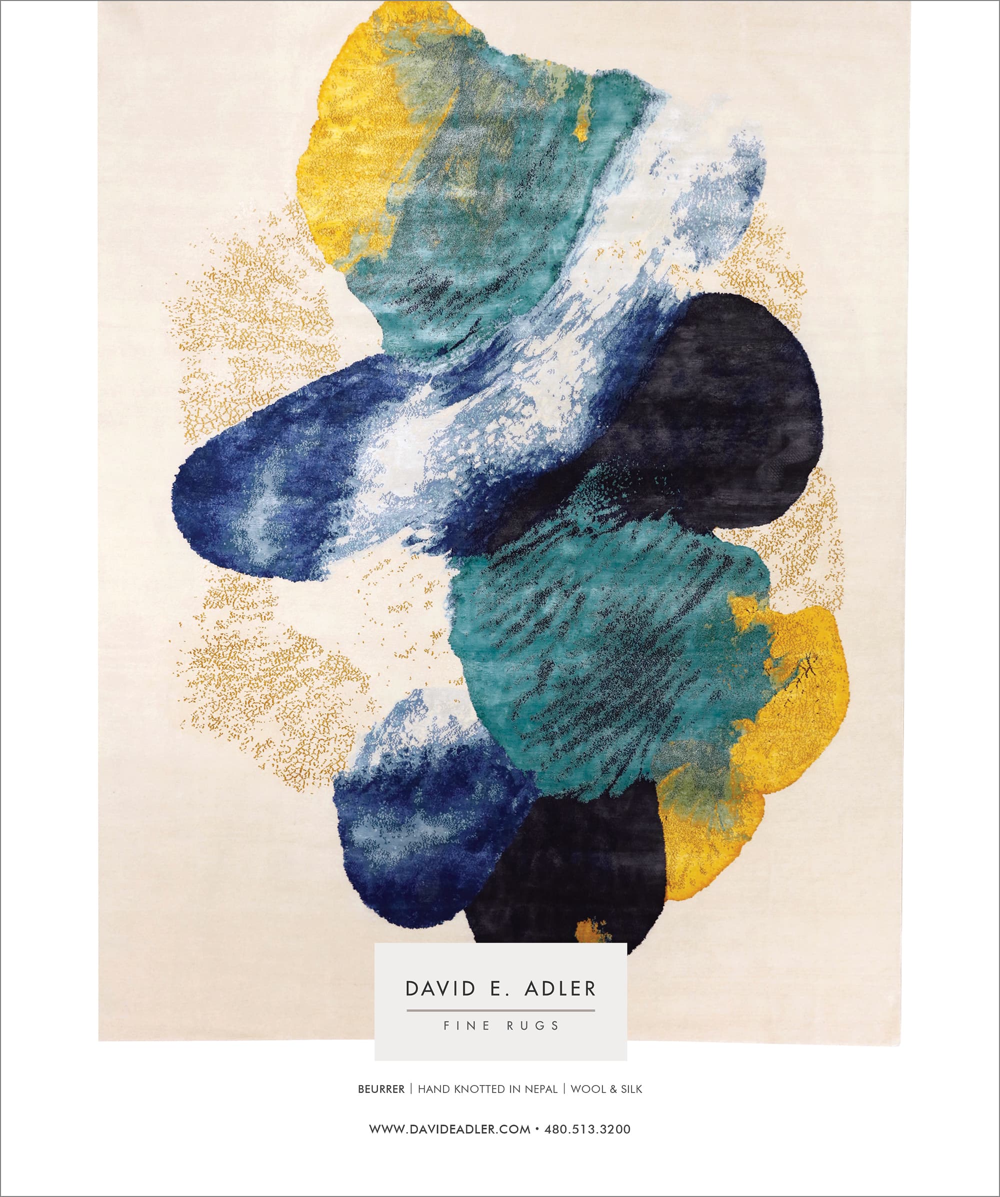 Luxe Magazine Mar/April 2019 Issue, David E. Adler Fine Rugs