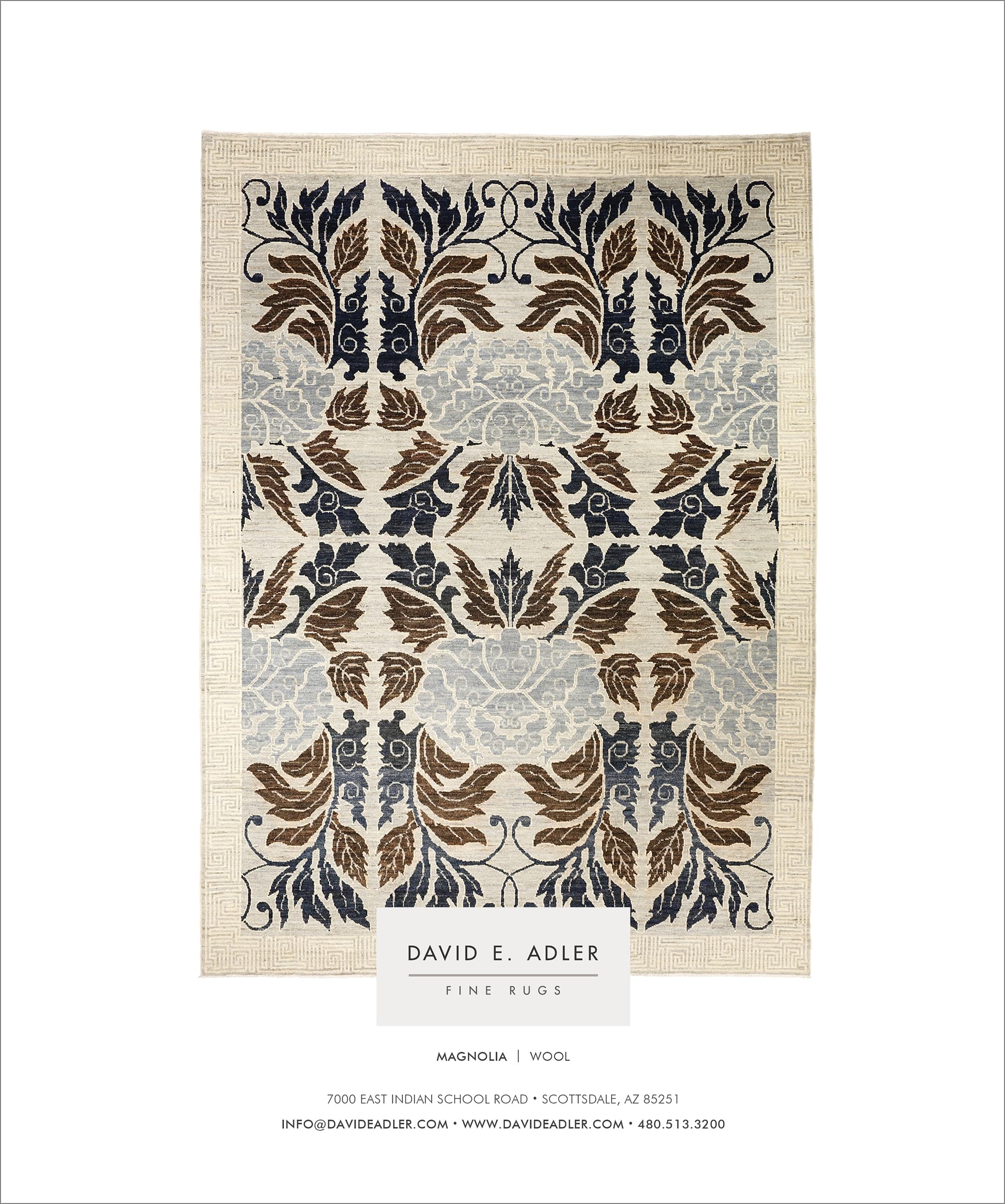 Luxe Magazine March April 2021 Issue, David E. Adler Fine Rugs