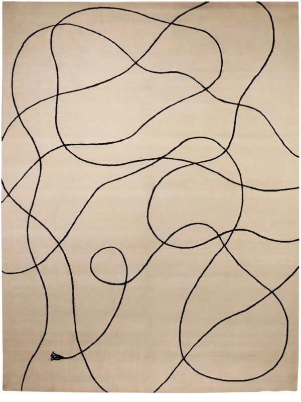 IN KNOTS IVORY BLACK