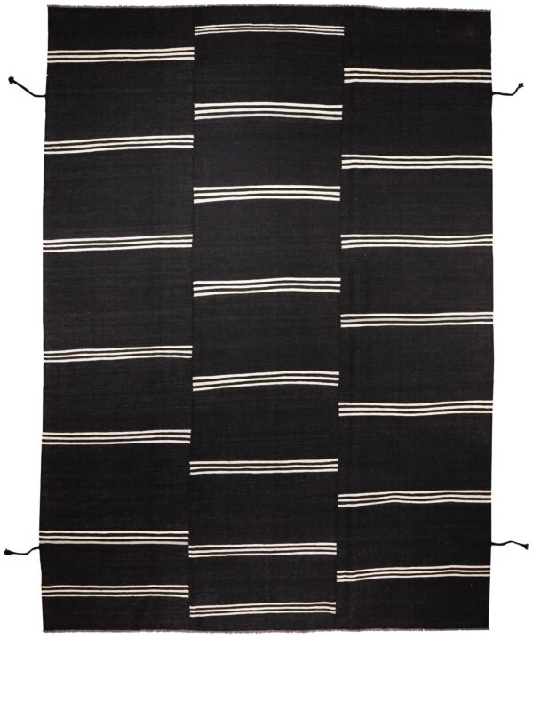 KILIM BLACK AND WHITE