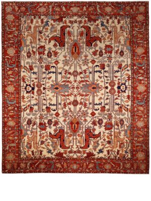 TURKISH HERIZ IVORY RED