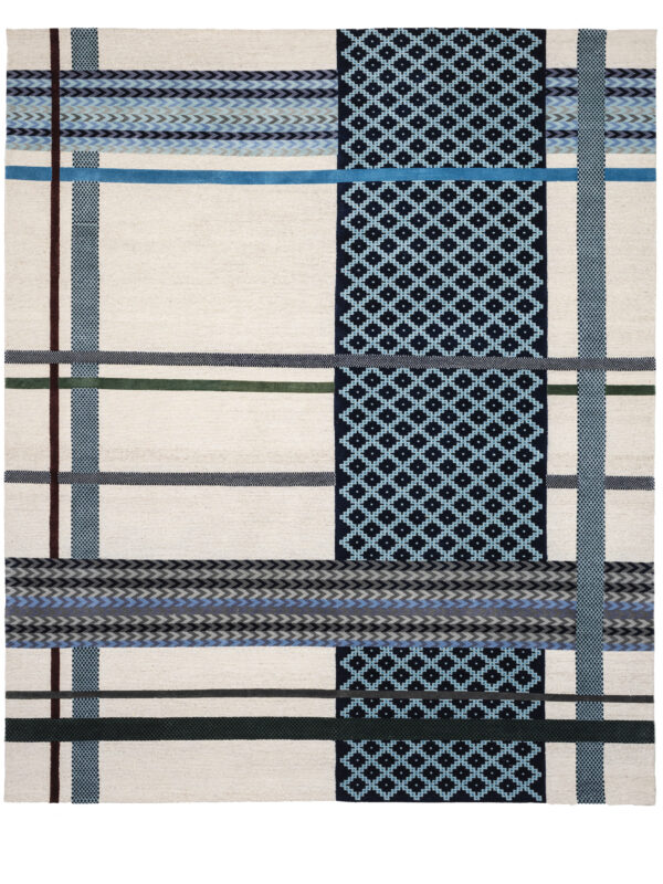 FOLK ART SIX BLUE