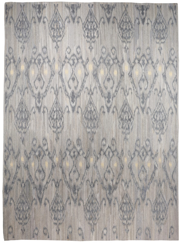 IKAT FLATWEAVE LIGHT BLUE