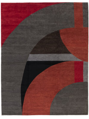 PORTICO RED BLACK