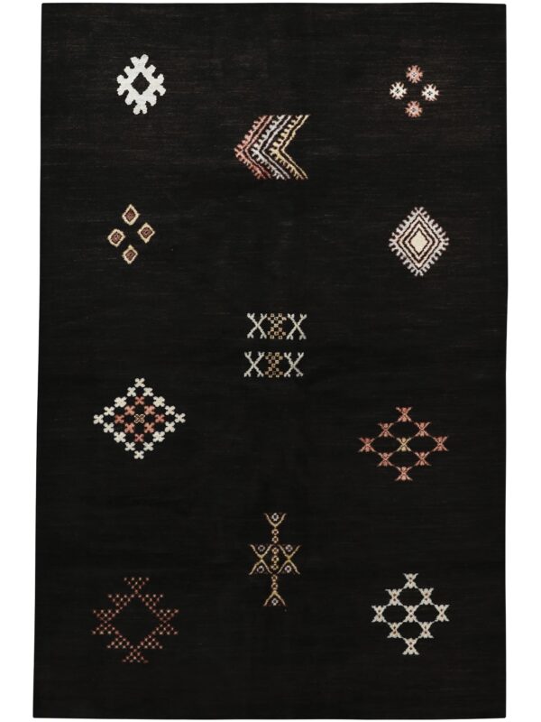 MODERN TRIBAL BLACK MULTI