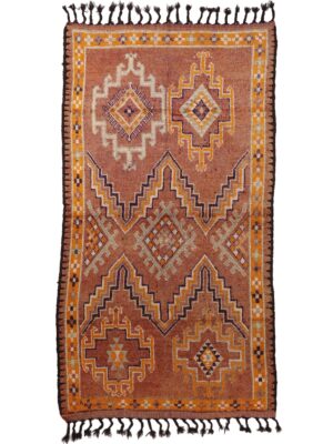 VINTAGE COLORFUL MOROCCAN SAFFRON