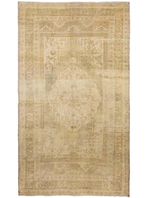 VINTAGE TURKISH OUSHAK SOFT BEIGE