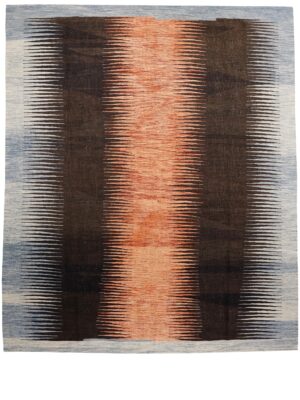 MODERN TRIBAL KILIM CORAL BLUE